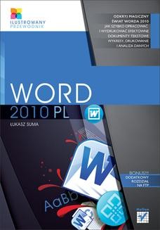Ebook Word 2010 PL. Ilustrowany przewodnik pdf