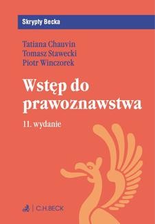 Chomikuj, ebook online Wstęp do prawoznawstwa. Wydanie 11. Tatiana Chauvin