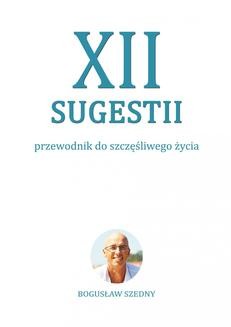 Chomikuj, ebook online XII sugestii. Bogusław Szedny