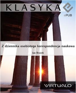 Ebook Z dziennika osobistego korespondencja naukowa pdf