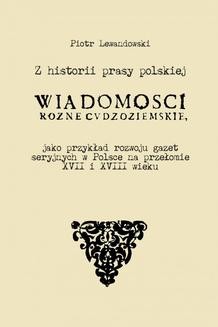 Chomikuj, ebook online Z historii prasy polskiej. Piotr Lewandowski