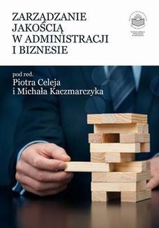 Ebook Zarządzanie jakością w administracji i biznesie pdf