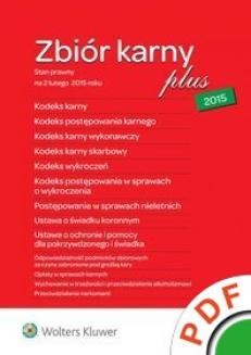 Ebook Zbiór karny plus 2015 pdf