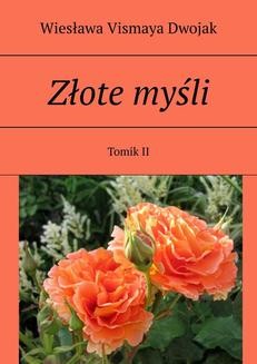 Ebook Złote myśli. Tomik II pdf