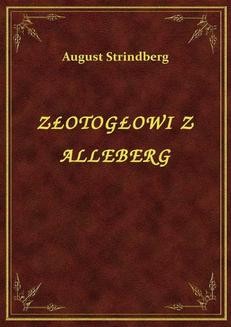 Chomikuj, ebook online Złotogłowi Z Alleberg. August Strindberg