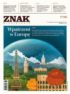 Ebook ZNAK Miesięcznik nr 738: Wpatrzeni w Europę pdf