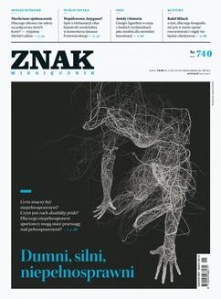 Ebook ZNAK Miesięcznik nr 740: Dumni, silni, niepełnosprawni pdf