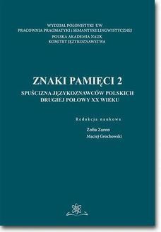 Chomikuj, ebook online Znaki pamięci 2. Maciej Grochowski