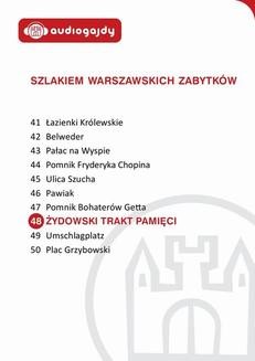 Chomikuj, ebook online Żydowski Trakt Pamięci. Szlakiem warszawskich zabytków. Ewa Chęć