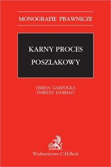 Chomikuj, ebook online Karny proces poszlakowy. Teresa Gardocka